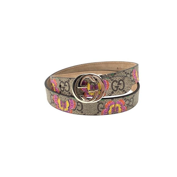 Gucci Other - Gucci Girls' Printed GG Belt Size S